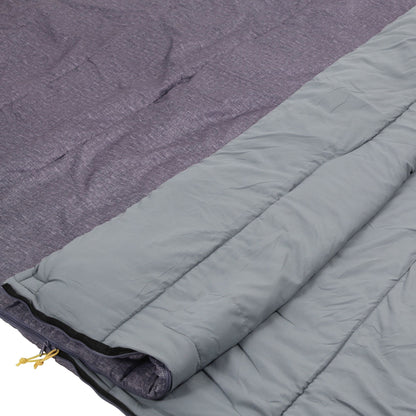 Grey Marl - Side - Regatta Great Outdoors Maui Double Sleeping Bag