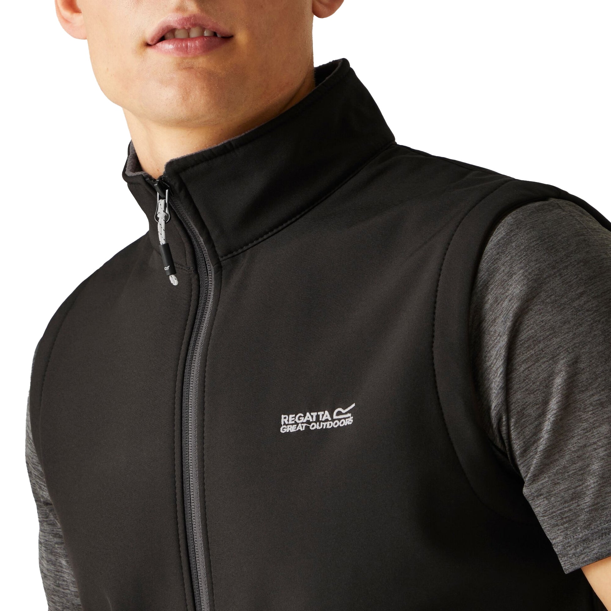 Black - Lifestyle - Regatta Mens Bradwell III Gilet