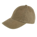 Dark Khaki - Side - Regatta Mens Cassian Baseball Cap