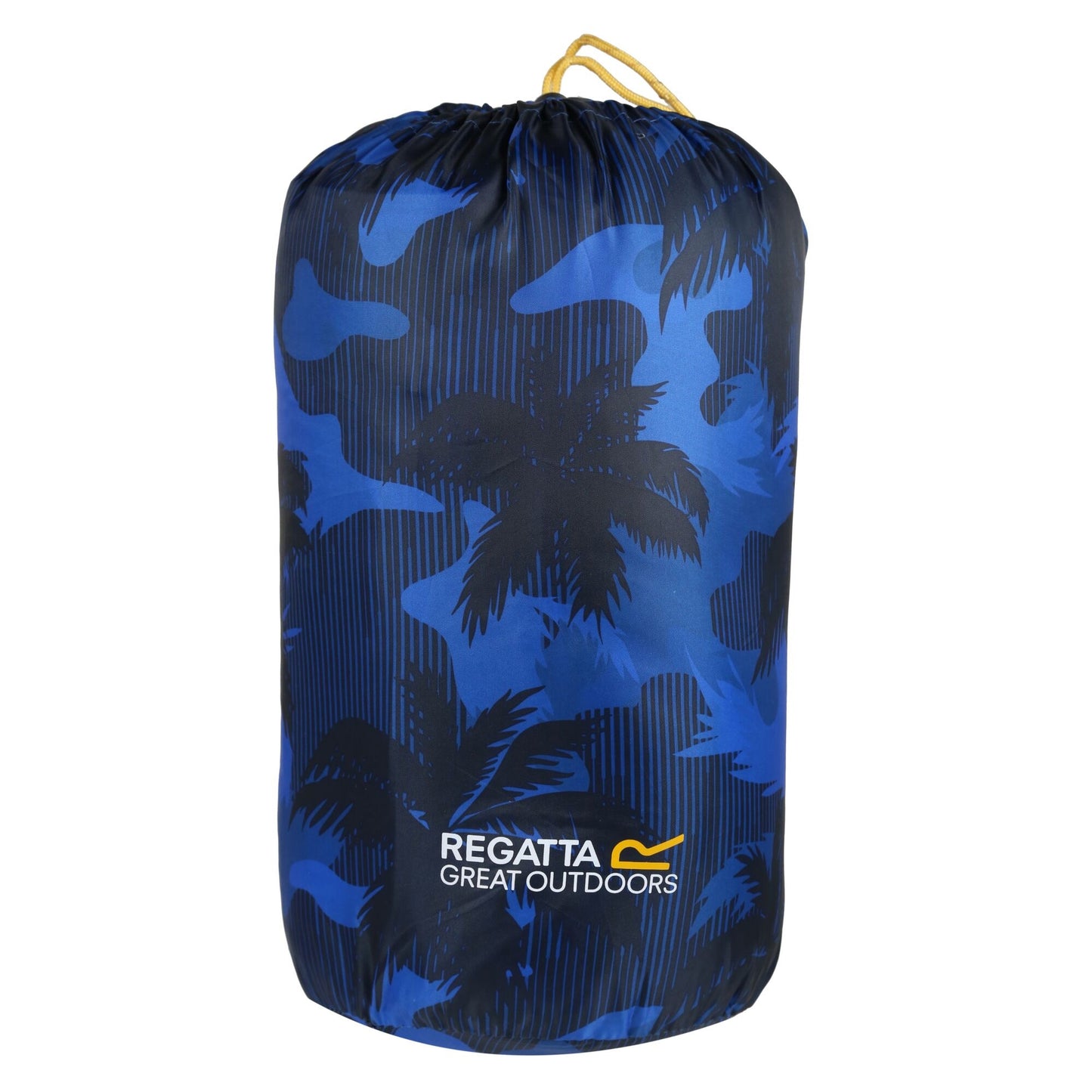 Oxford Blue-Palm Tree - Back - Regatta Great Outdoors Kids Maui 2 Season Sleeping Bag