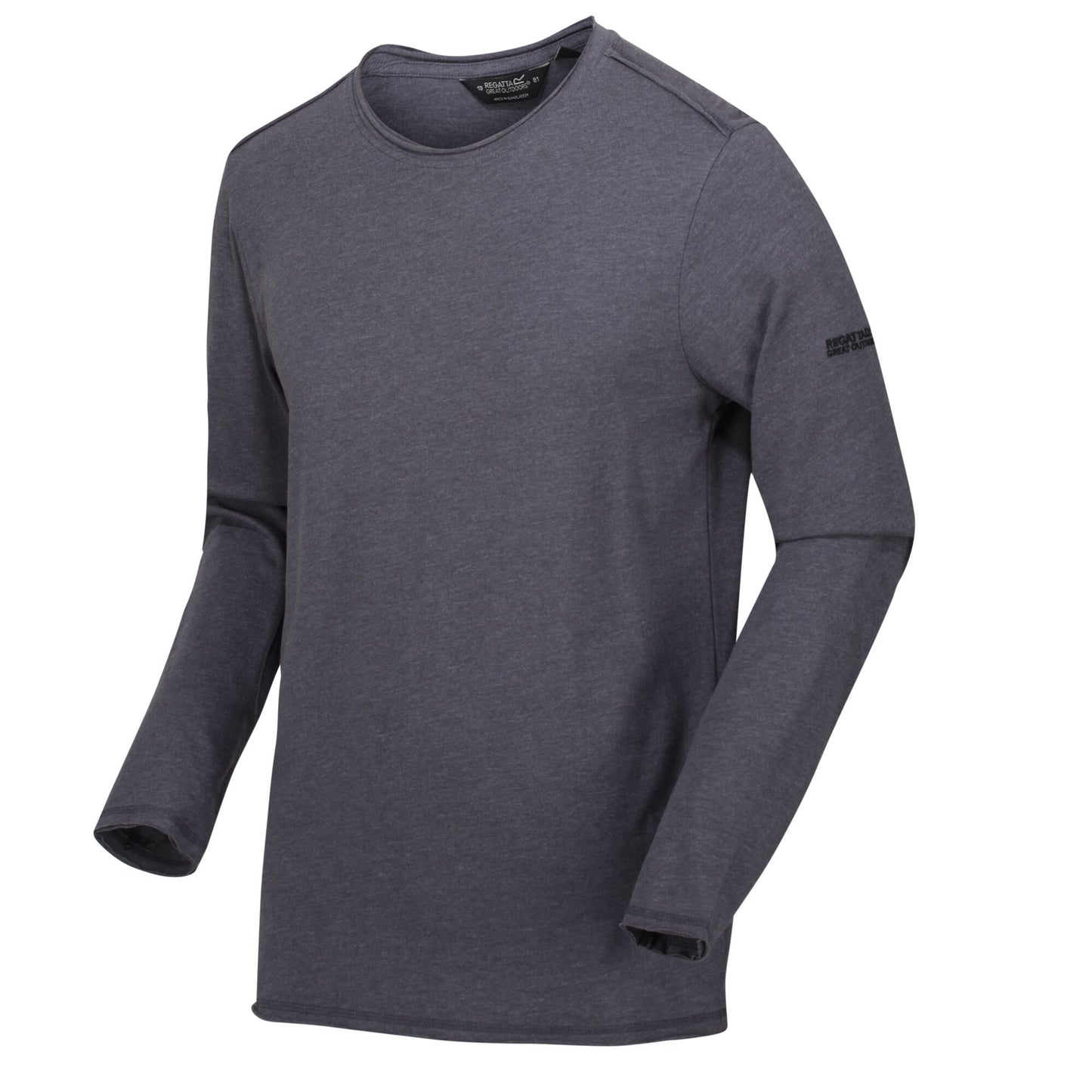 Dark Grey - Side - Regatta Mens Karter II Sweatshirt