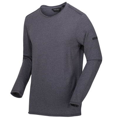 Dark Grey - Side - Regatta Mens Karter II Sweatshirt