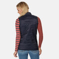 Navy-French Blue - Side - Regatta Womens-Ladies Firedown Down-Touch Insulated Bodywarmer