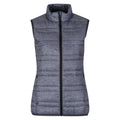 Grey Marl-Black - Front - Regatta Womens-Ladies Firedown Down-Touch Insulated Bodywarmer