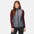 Grey Marl-Black - Back - Regatta Professional Womens-Ladies Insulated Body Warmer