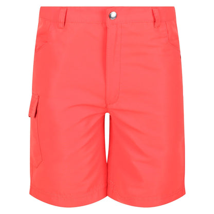 Neon Peach - Front - Regatta Childrens-Kids Sorcer II Shorts