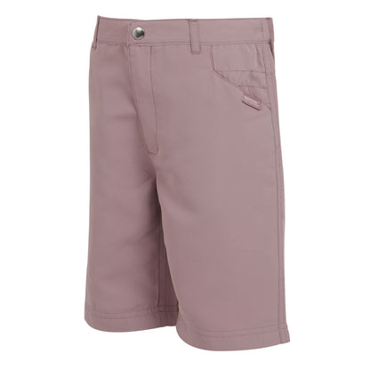 Heather - Side - Regatta Childrens-Kids Sorcer II Shorts