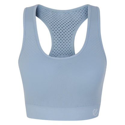 Rainwashed Blue - Lifestyle - Dare 2b Womens-Ladies Dont Sweat It Sports Bra