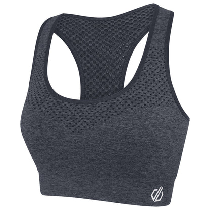 Ebony - Side - Dare 2b Womens-Ladies Dont Sweat It Sports Bra