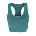 Fortune Green - Side - Dare 2b Womens-Ladies Dont Sweat It Sports Bra