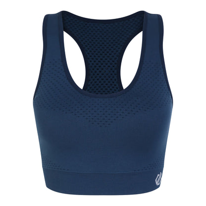 Moonlight Denim - Front - Dare 2b Womens-Ladies Dont Sweat It Sports Bra