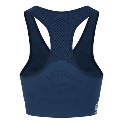 Moonlight Denim - Back - Dare 2b Womens-Ladies Dont Sweat It Sports Bra