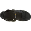 Black - Pack Shot - Regatta Mens Marine Web Sandals