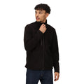 Black - Side - Regatta Mens Honesty Made Recycled Fleece Jacket