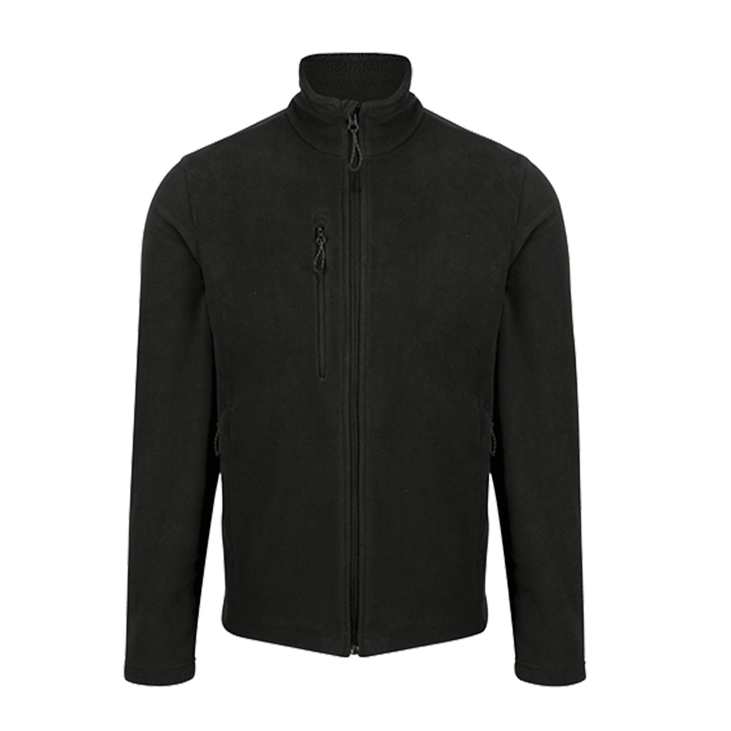Black - Front - Regatta Professional Mens Fleece Recycled Jacket