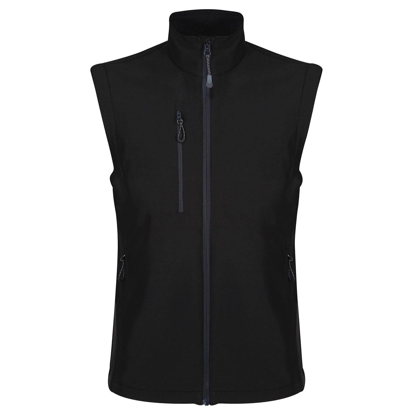 Black - Front - Regatta Professional Mens Softshell Recycled Body Warmer