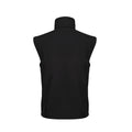 Black - Back - Regatta Professional Mens Softshell Recycled Body Warmer