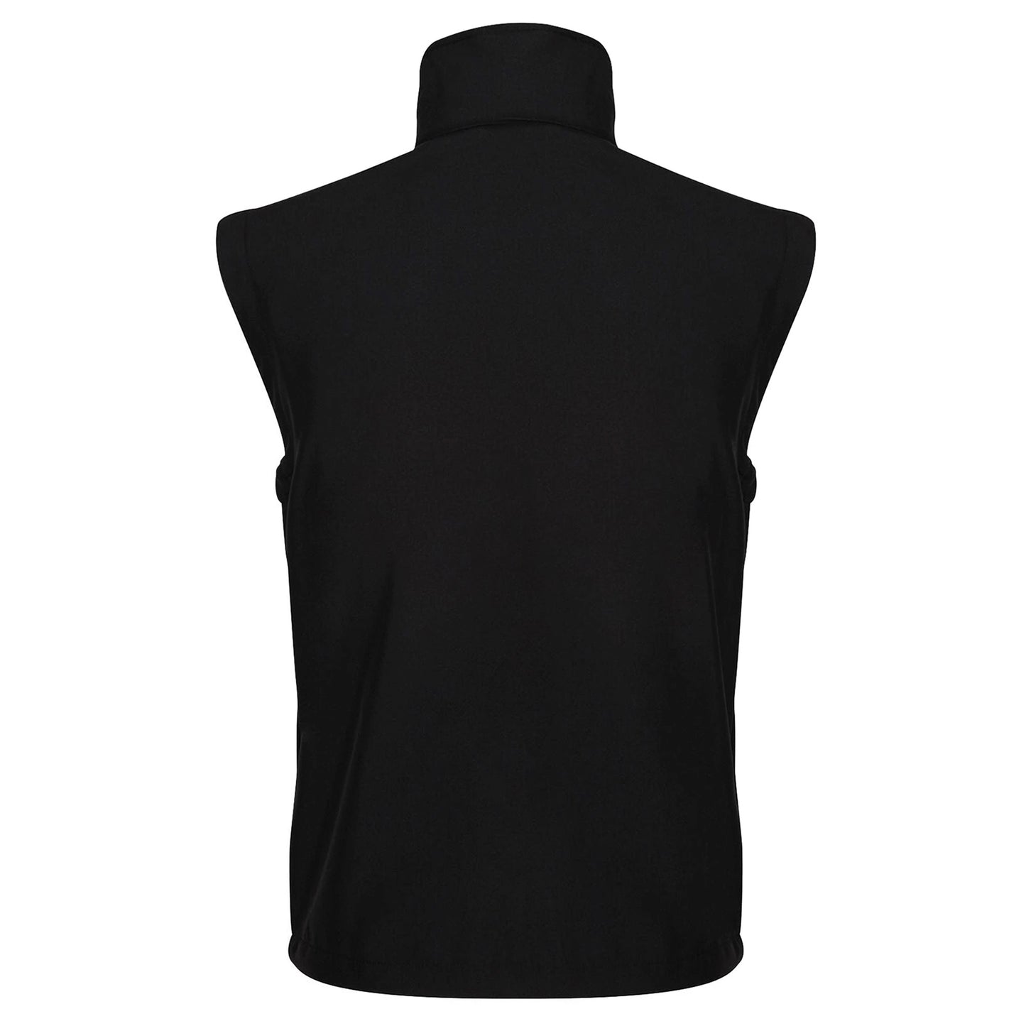 Black - Back - Regatta Professional Mens Softshell Recycled Body Warmer