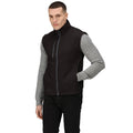 Black - Side - Regatta Professional Mens Softshell Recycled Body Warmer