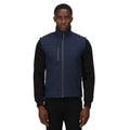 Navy - Side - Regatta Professional Mens Softshell Recycled Body Warmer