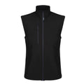 Black - Front - Regatta Professional Mens Softshell Recycled Body Warmer