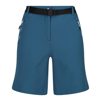 Moroccan Blue - Front - Regatta Womens-Ladies Xert III Stretch Shorts