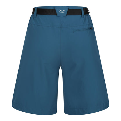 Moroccan Blue - Back - Regatta Womens-Ladies Xert III Stretch Shorts