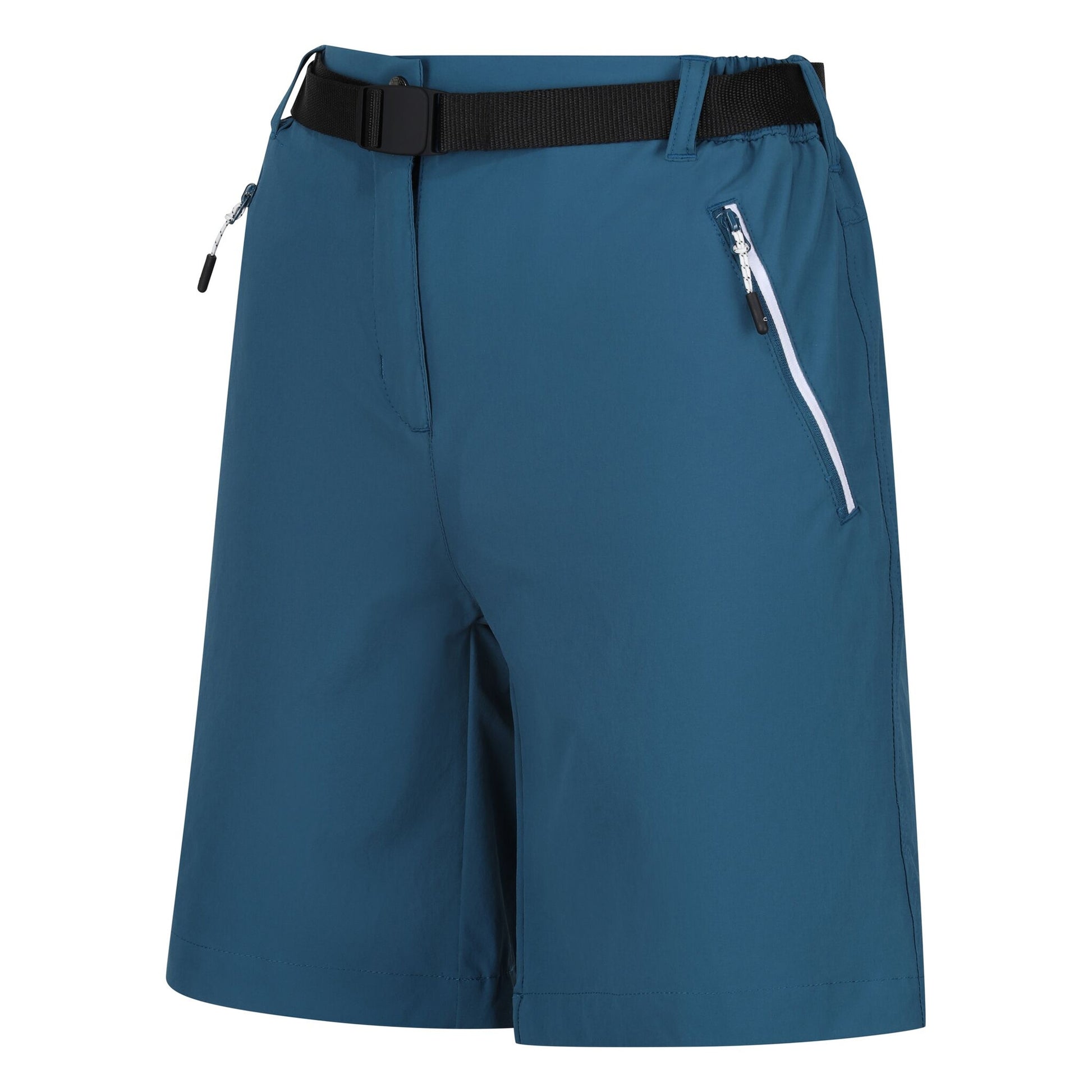Moroccan Blue - Side - Regatta Womens-Ladies Xert III Stretch Shorts