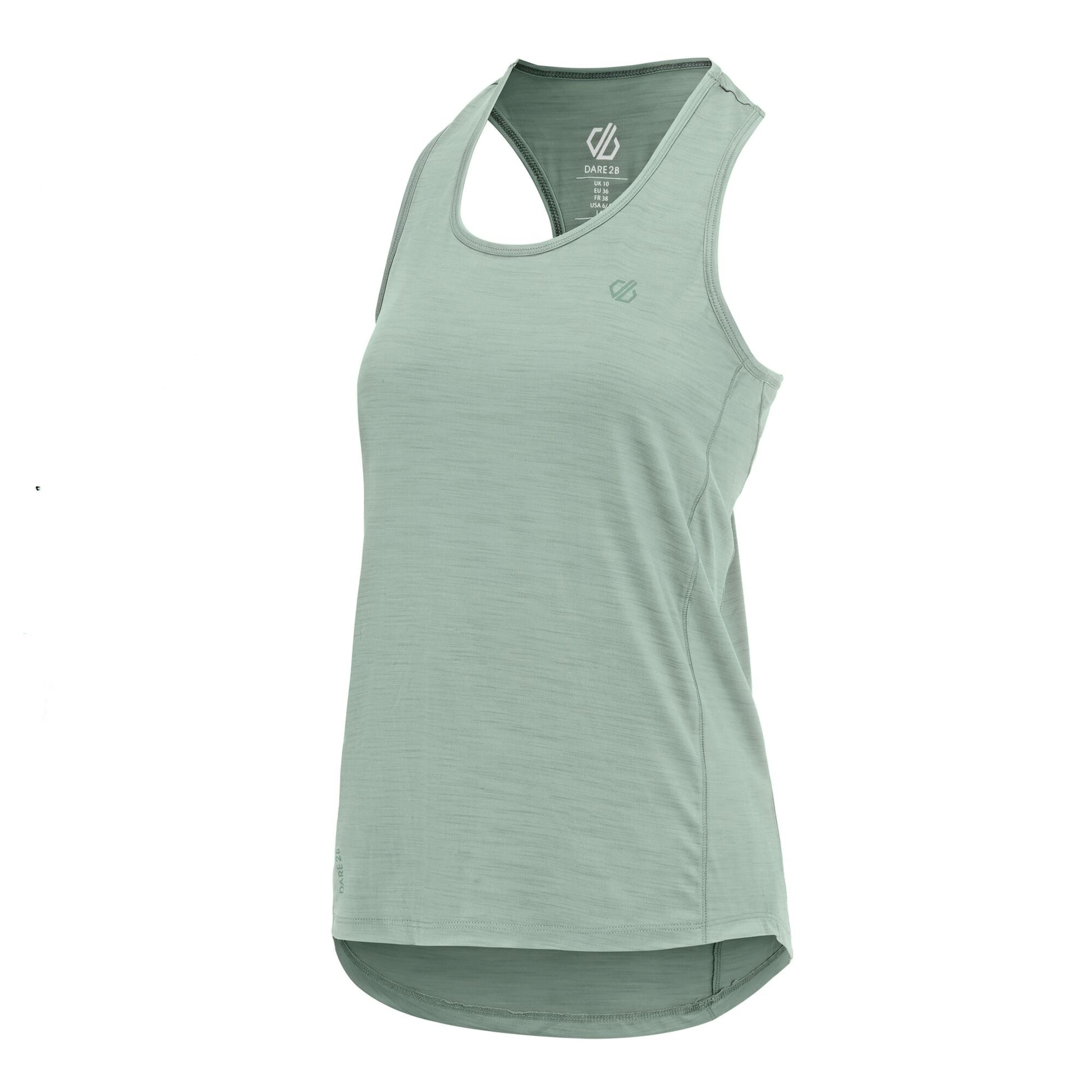 Glacier Green - Side - Dare 2b Womens-Ladies Modernize II Vest