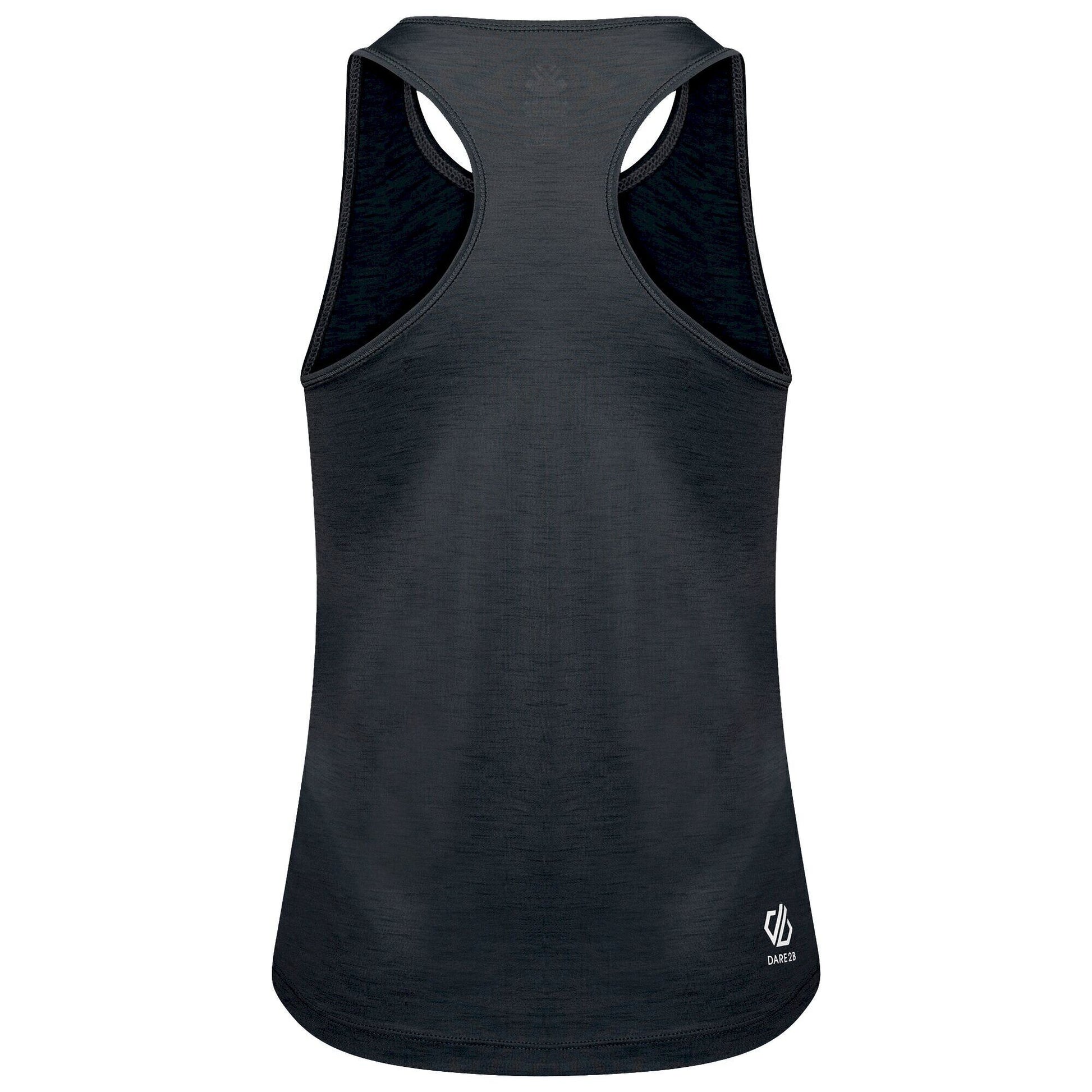 Black - Back - Dare 2b Womens-Ladies Modernize II Vest