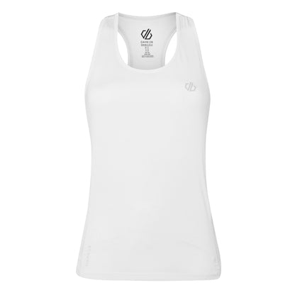 White - Side - Dare 2b Womens-Ladies Modernize II Vest