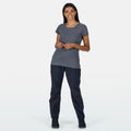 Navy - Lifestyle - Regatta Womens-Ladies Highton Walking Over Trousers