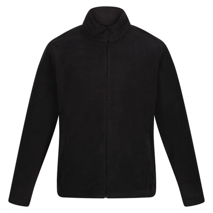Black - Front - Regatta Professional Mens Microfleece Jacket