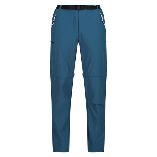 Moroccan Blue - Front - Regatta Womens-Ladies Xert III Trousers