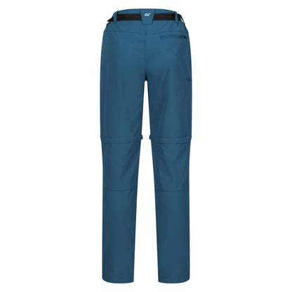Moroccan Blue - Back - Regatta Womens-Ladies Xert III Trousers