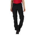 Black - Side - Regatta Womens-Ladies Xert III Trousers