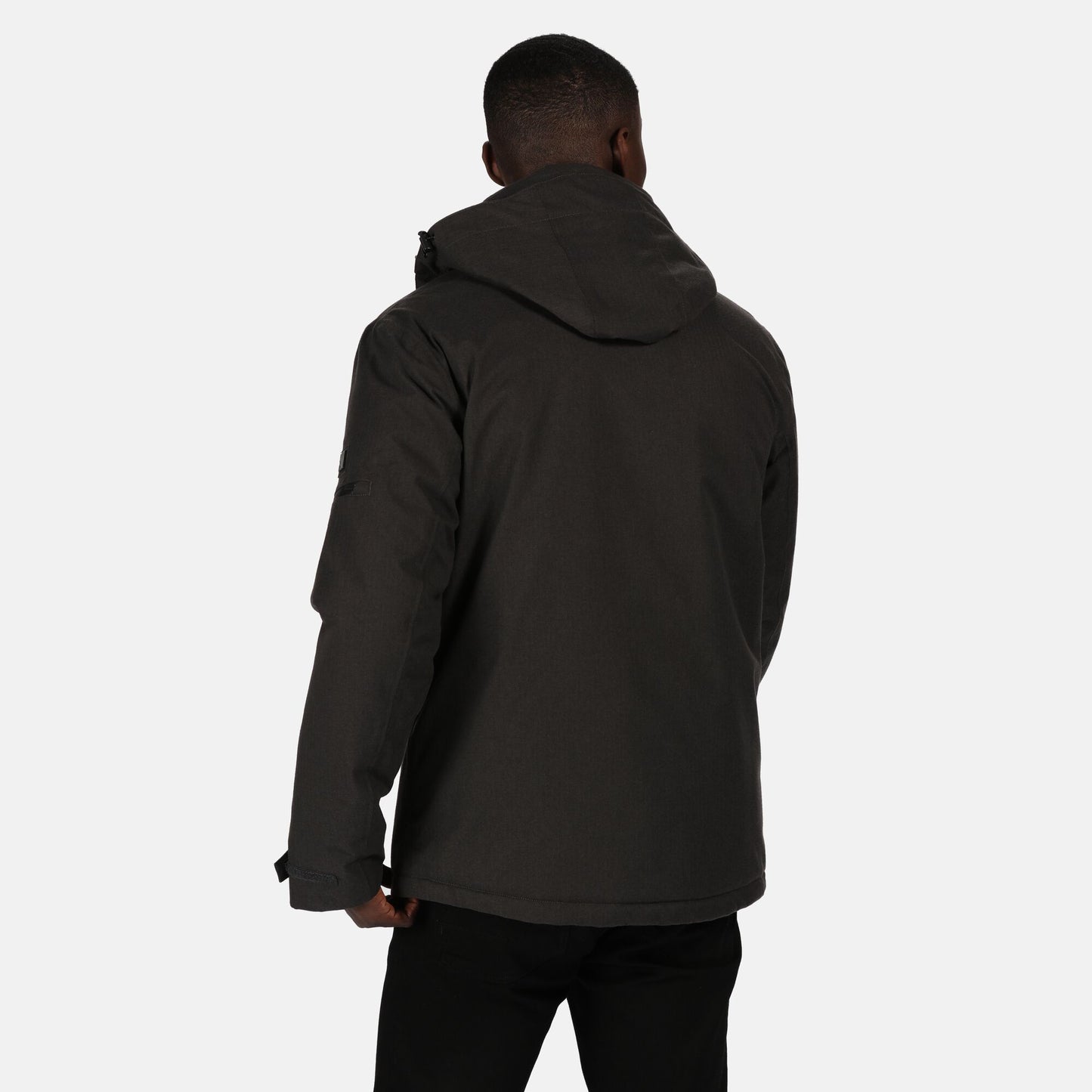 Ash - Side - Regatta Mens Highside Insulated Waterproof Jacket