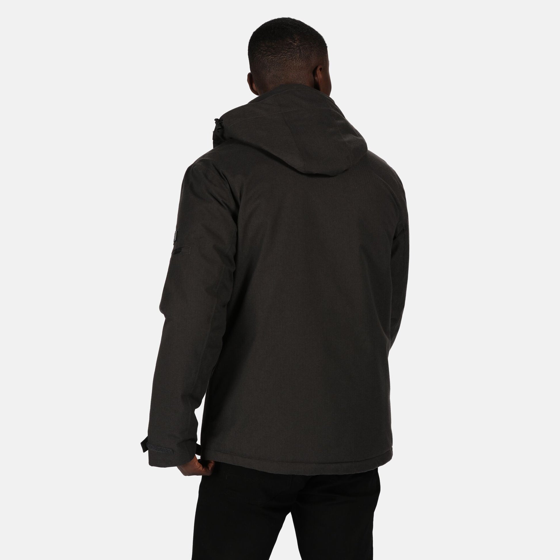 Ash - Side - Regatta Mens Highside Insulated Waterproof Jacket