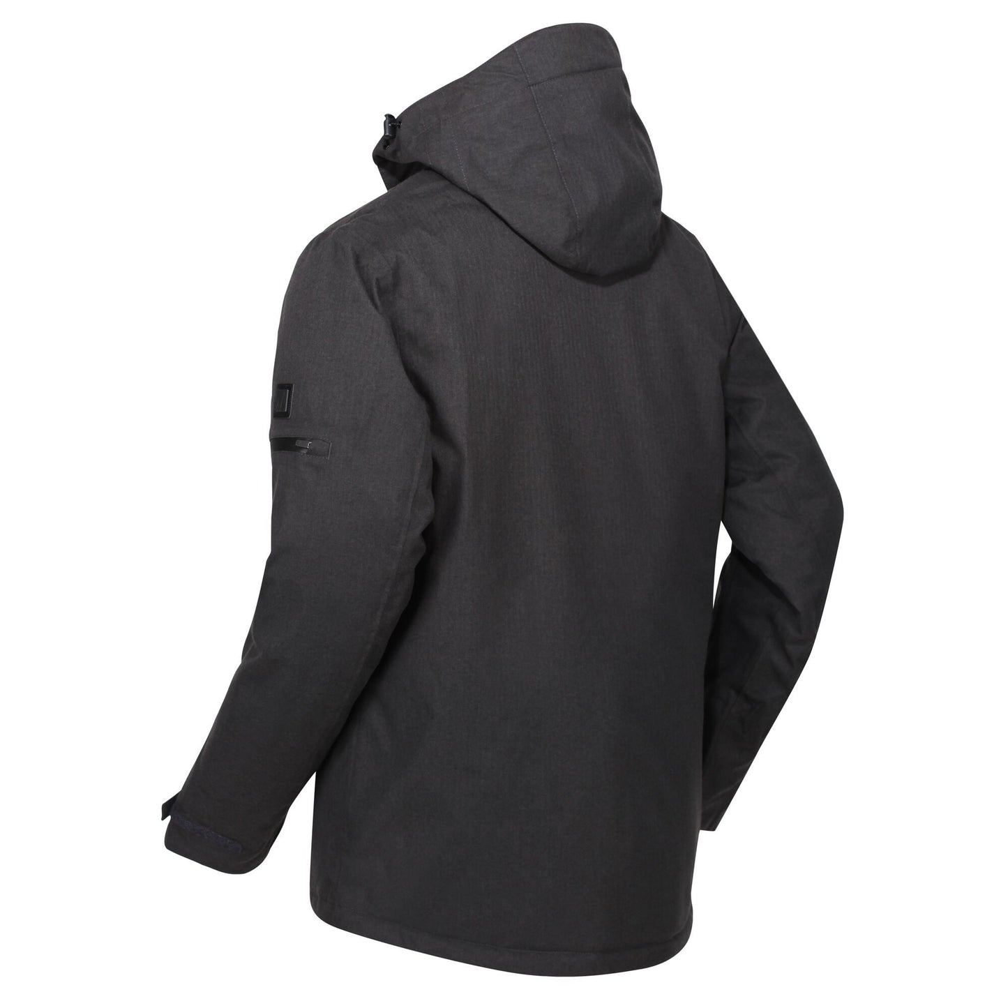 Ash - Close up - Regatta Mens Highside Insulated Waterproof Jacket