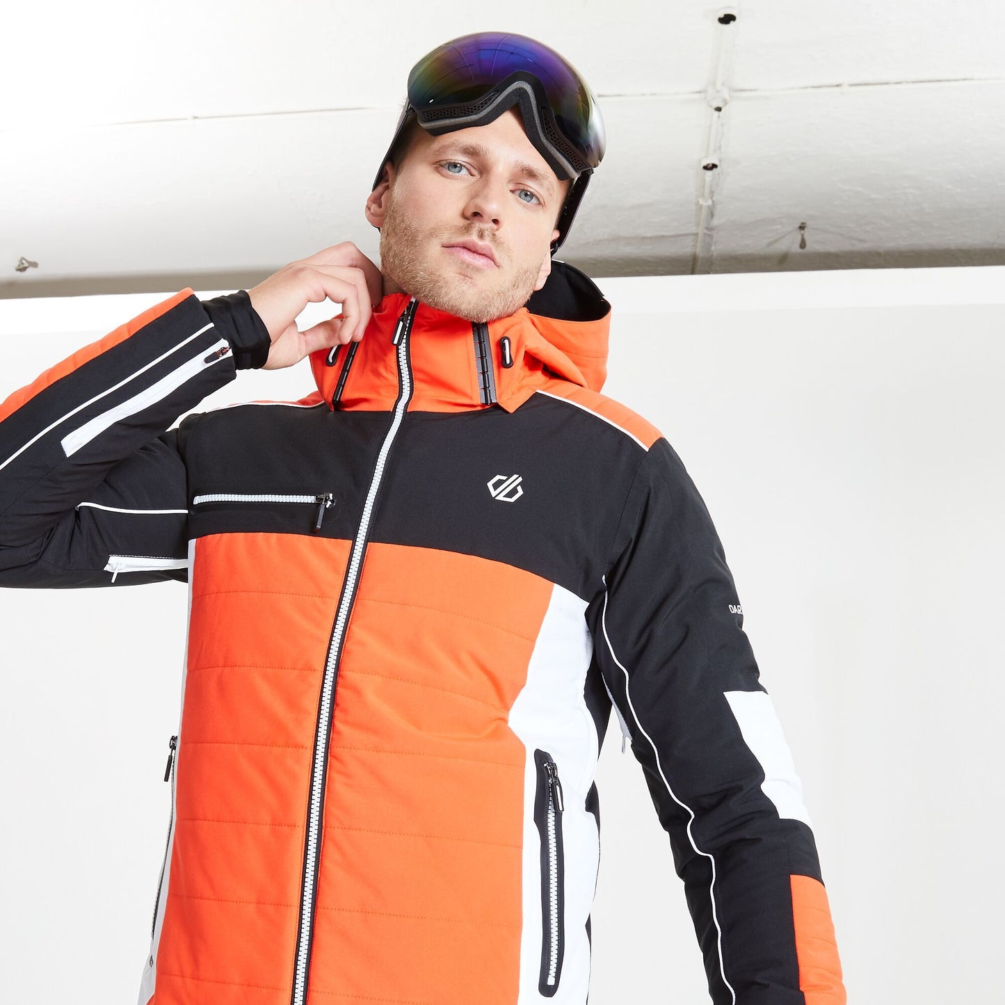 Trail Blaze Red-Black-White - Side - Dare 2B Mens Out Force Insulated Ski Jacket