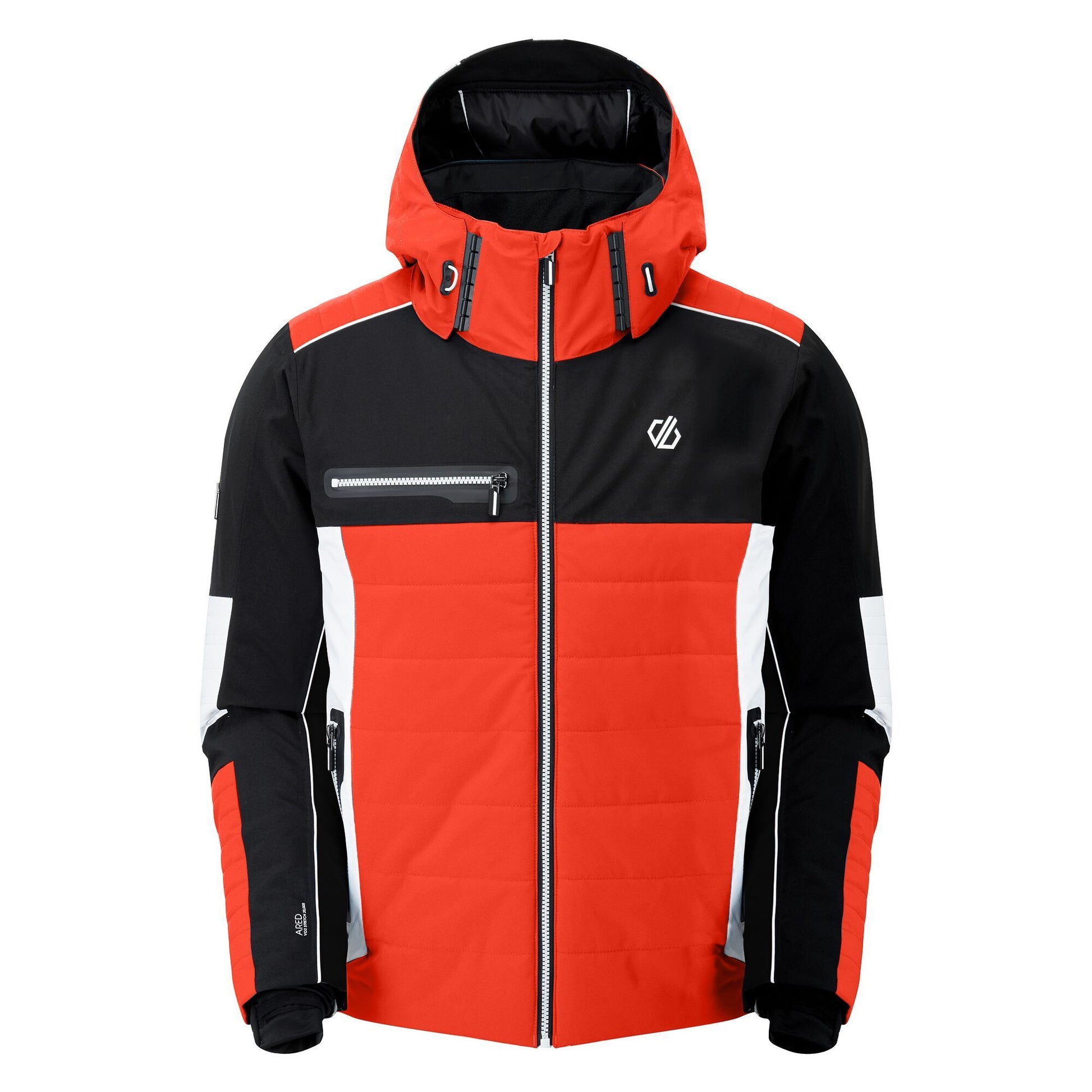 Trail Blaze Red-Black-White - Front - Dare 2B Mens Out Force Insulated Ski Jacket