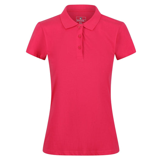 Rethink Pink - Front - Regatta Womens-Ladies Sinton Polo Shirt