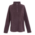Deep Plum - Front - Regatta Womens-Ladies Pimlo Half Zip Fleece