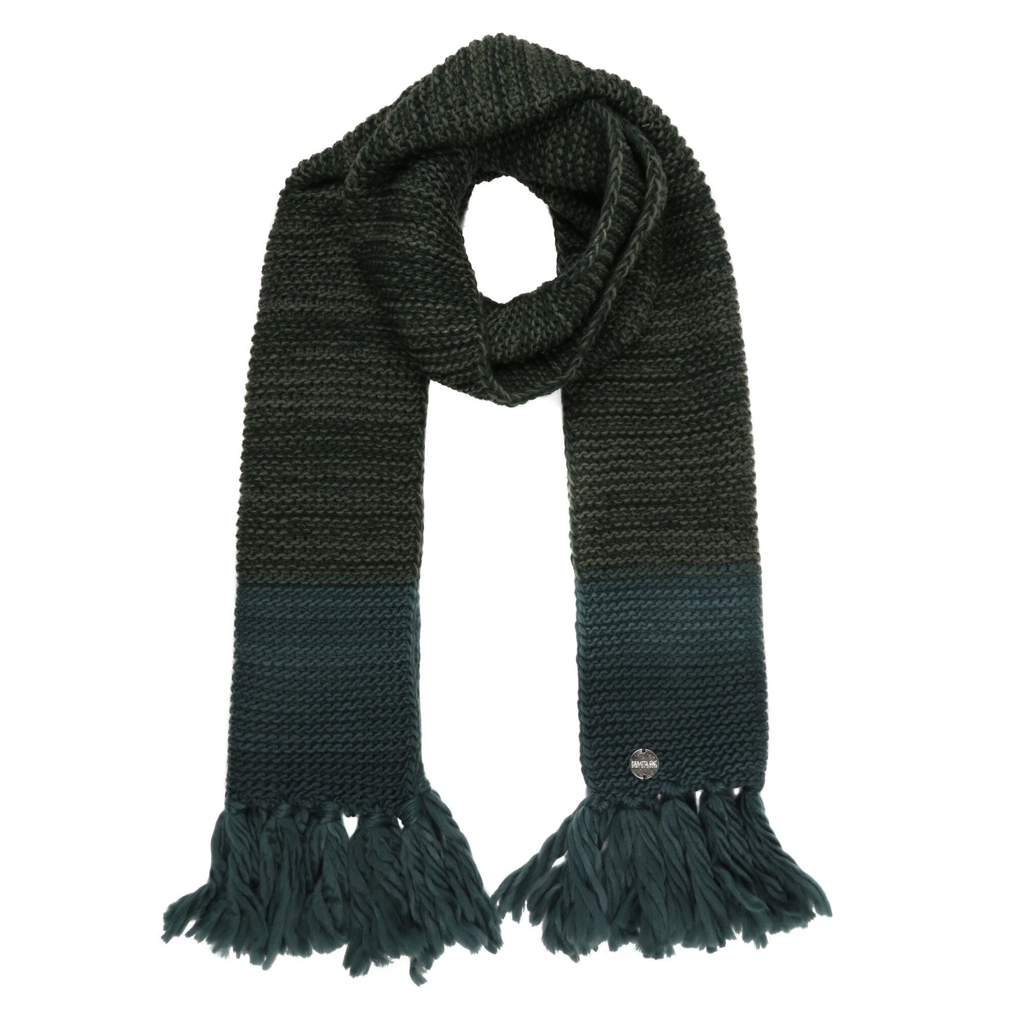 Darkest Spruce - Front - Regatta Womens-Ladies Frosty IV Knitted Winter Scarf