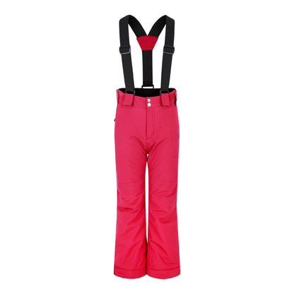 Berry Pink - Front - Dare 2B Childrens-Kids Outmove II Ski Trousers