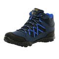 Deep Space Blue-Imperial Blue - Pack Shot - Regatta Childrens-Kids Edgepoint Boots