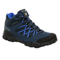 Deep Space Blue-Imperial Blue - Front - Regatta Childrens-Kids Edgepoint Boots