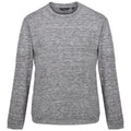 Storm Grey Marl - Front - Regatta Mens Leith Lightweight Sweatshirt