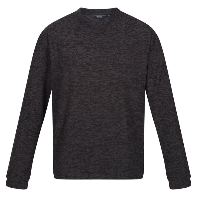 Dark Grey Marl - Front - Regatta Mens Leith Lightweight Sweatshirt