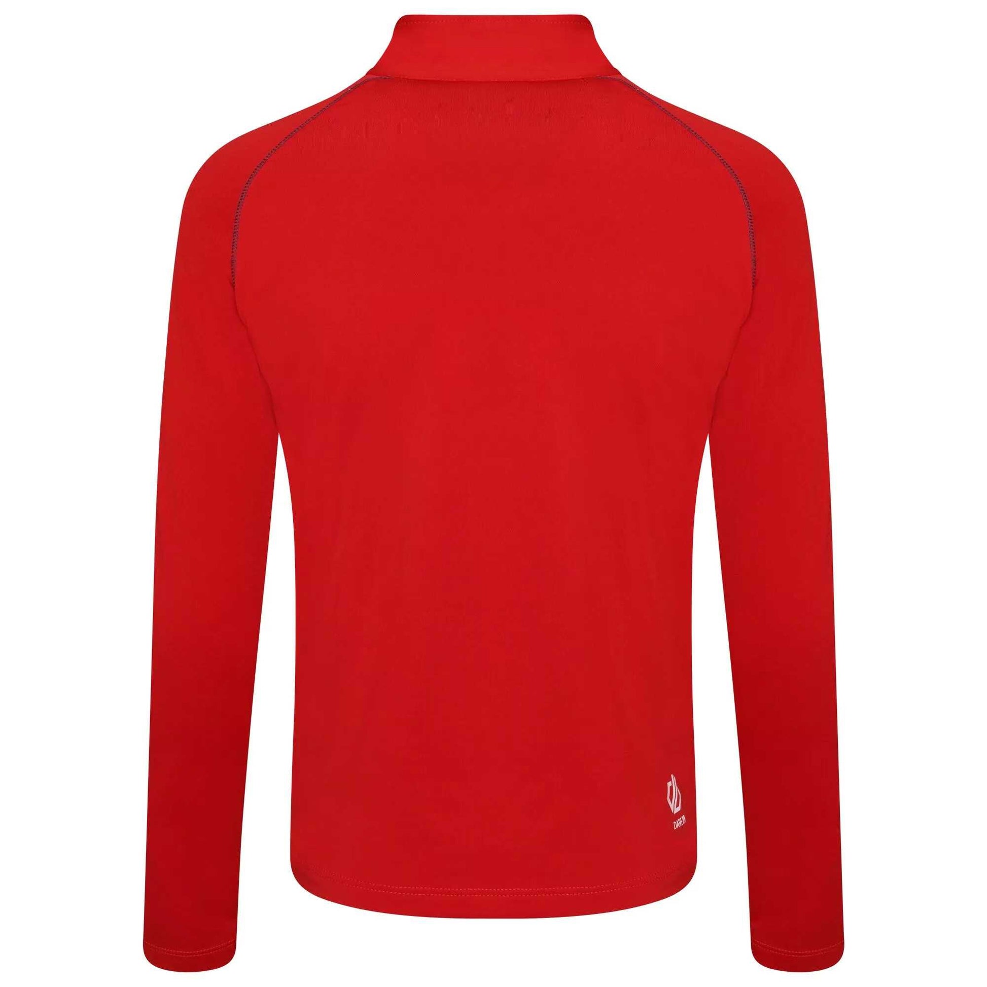 Danger Red - Back - Dare 2B Childrens-Kids Consist II Thermal Top